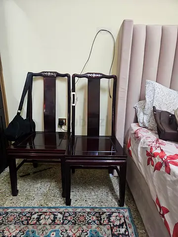 Chair and table