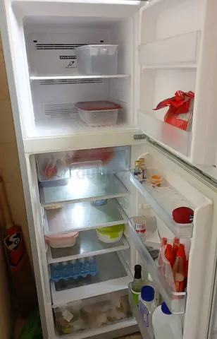 Used Two-Door Refrigerator with Freezer - Good Working Condition