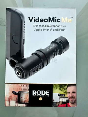 RØDE VideoMic Me Directional Microphone for iPhone/iPad + DeadCat Windshield | Excellent Condition
