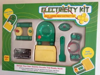 Electricity Science Kit - Educational Circuit Building Toy (Brand New)