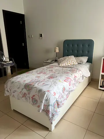 Single Bed Frame with Storage (2 Drawers)