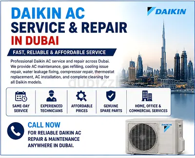 Daikin AC Service Repair in Dubai | Fast Affordable