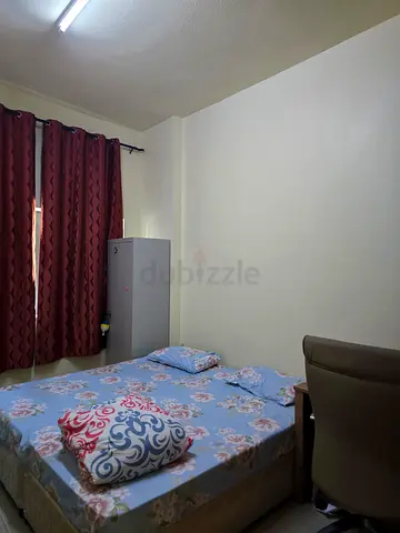 Fully furnished master bedroom with attached bathroom