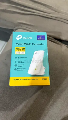 TP-Link RE220 AC750 Dual Band Mesh Wi-Fi Extender - New in Box