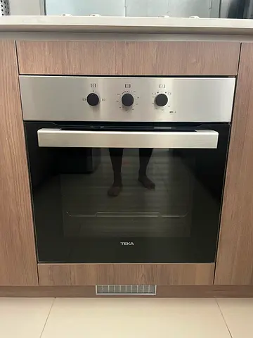 Kitchen gas stove and oven