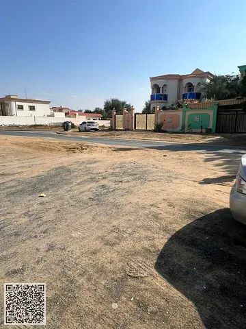 A prime residential plot For sale in Al Rawda 2 area, Ajman, near to Shaikh Ammar street.