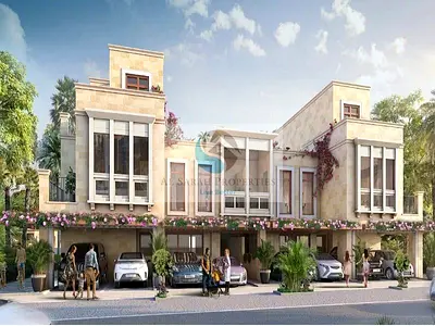 4BR Townhouse | Malta DAMAC Lagoons | Lagoon & Pool Access