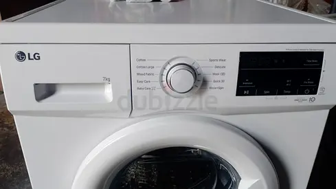 LG 7kg Front Load Washing Machine - Good Working Condition