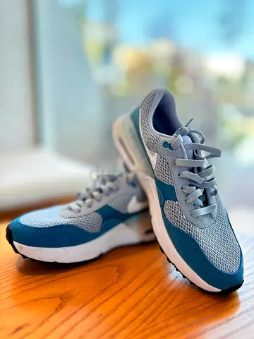 Nike Air Max - Light grey and blue running sneakers - used 2 time, size 41