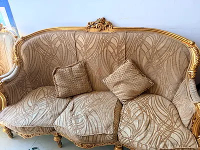3 seater and 4 single piece sofa set