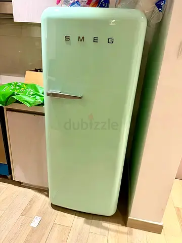 Smeg Pastel Green mini Fridge