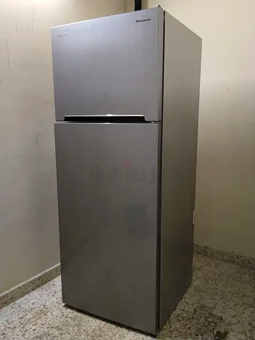Panasonic Silver Top-Freezer Refrigerator - Good Condition