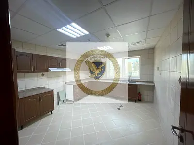 Luxury apartment in Al Majaz 1 with a full sea view, two bedrooms and a living room. AC on landlord, free parking, and free gym in one of the finest