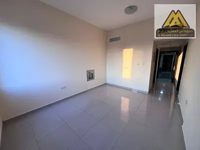 For rent: one-bedroom apartment with a living room in Al Rawda 1. Features central AC, free mainten