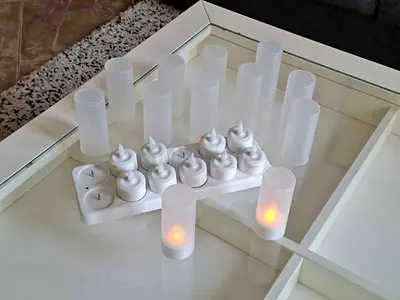 Rechargable candles