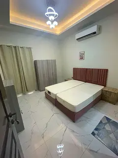 Master Bedroom with Private Bathroom in Luxury Villa – Ladies Only, Al Yasmeen, Ajman