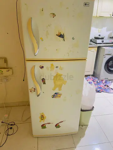 LG Double-Door Refrigerator - Used, Working