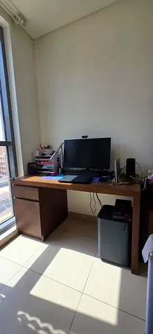 Ikea office table for sale with 2 drawers 2024 purchase.