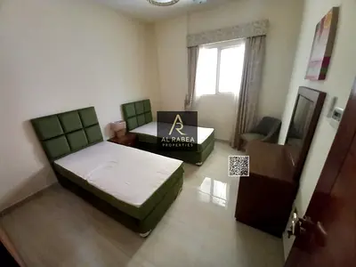 For annual rent in Ajman, Al Jurf 2 area, near Al Aqsa School