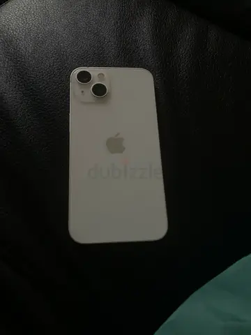 White iPhone in good condition (dual camera)