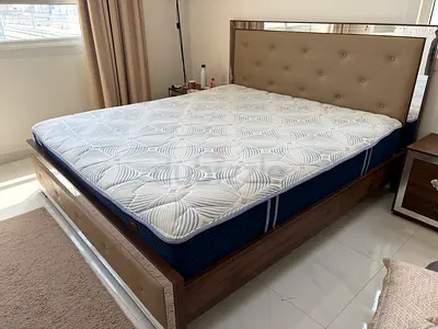 Bed frame and mattress