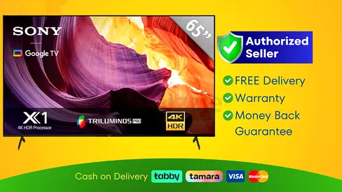 Sony 65 Android Smart TV - 4K, 65X80K | Brand New | 01 Year Warranty | FREE  Delivery
