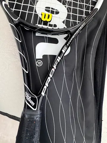 Wilson Pro Staff tennis racket with cover - good condition