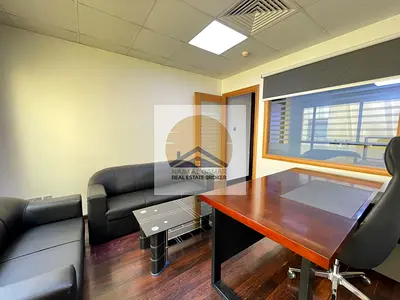 Furnished Chiller free Office in Garhoud