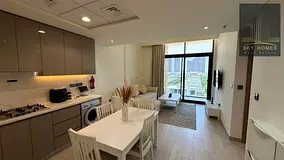 FULLY FURNISHED CHILLER FREE 1BHK APARTMENT WITH KITCHEN APPLIANCES RENT JUST 70K