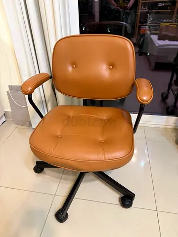 IKEA Alefjall Genuine Leather Chair