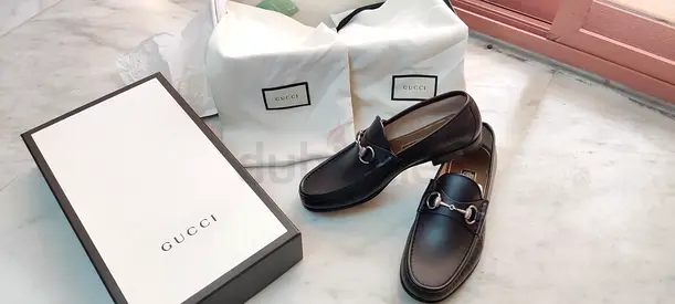Gucci Black Shoes Horsebit 1953