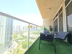 High-Floor 1BR | City & Pool Views | Balcony — 2