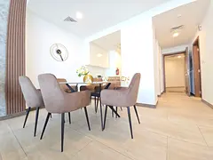 High-Floor 1BR | City & Pool Views | Balcony