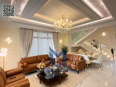 Fully Furnished 5BR Villa | Rooftop | Registration Included | Central AC | AED 1.95M