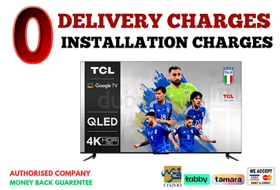 TCL 65 inch TV Smart Android QLED TV-4K/ 120Hz