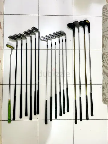 Complete Golf Set with Adidas Bag | Wilson, Bridgestone, Yamaha, Maruman Clubs