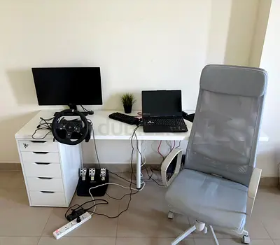 Study chair and table