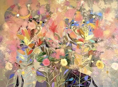 Shared reflections
160 x 120 cm Oil on canvas
2026