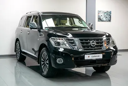 Nissan Patrol 2019 LE Platinum | GCC Specs | Big Engine | Low Mileage