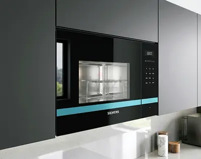 Brand New Siemens 60cm Built-In Microwave – Black Touchscreen Model, Premium German Engineering
