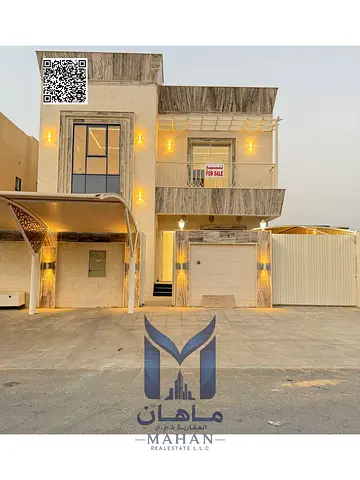 Luxury 5 Bedroom Villa for Sale in Al Zahia Ajman | Central AC | Maid’s Room | Prime Location