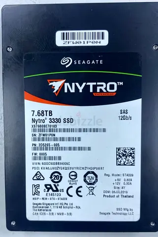 SSD | 7.68TB | 2.5 | SAS 12Gb/s |