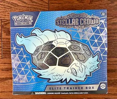 Pokémon Scarlet  Violet Stellar Crown Elite Trainer Box - Sealed ETB
