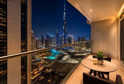 BURJ KHALIFA VIEW | ELEGANT 2BR | PRIME LOCATION