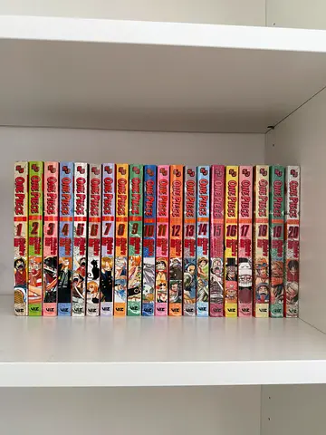 One Piece manga volumes 1-20 (English) - collected set