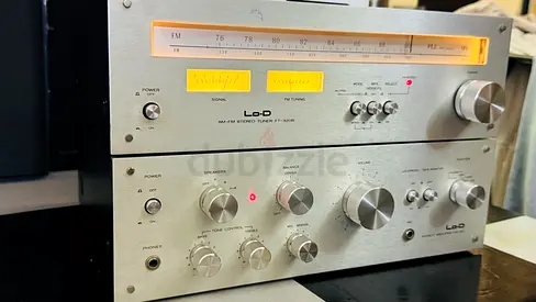 Lo-D Model HA-310 Vintage Beautiful Stereo Amplifier, Metal Transistors