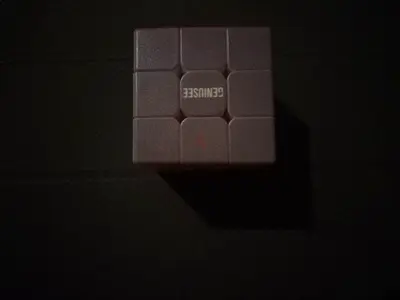 Genuine 3x3 Pocket Rubiks Cube - Lightly Used