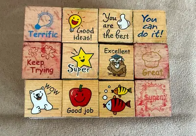 Wooden Stamp Set (teacher resources)
