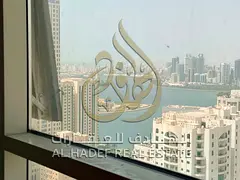 For Rent in Al Khan | 2 Master BR+Master Maid's Room+4 Baths | Sea View+High Floor | 55K