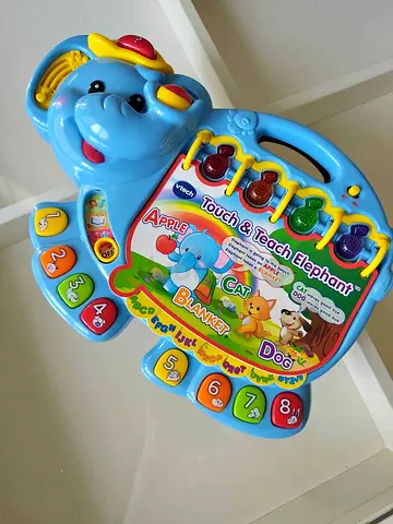 VTech touch and teach elephant